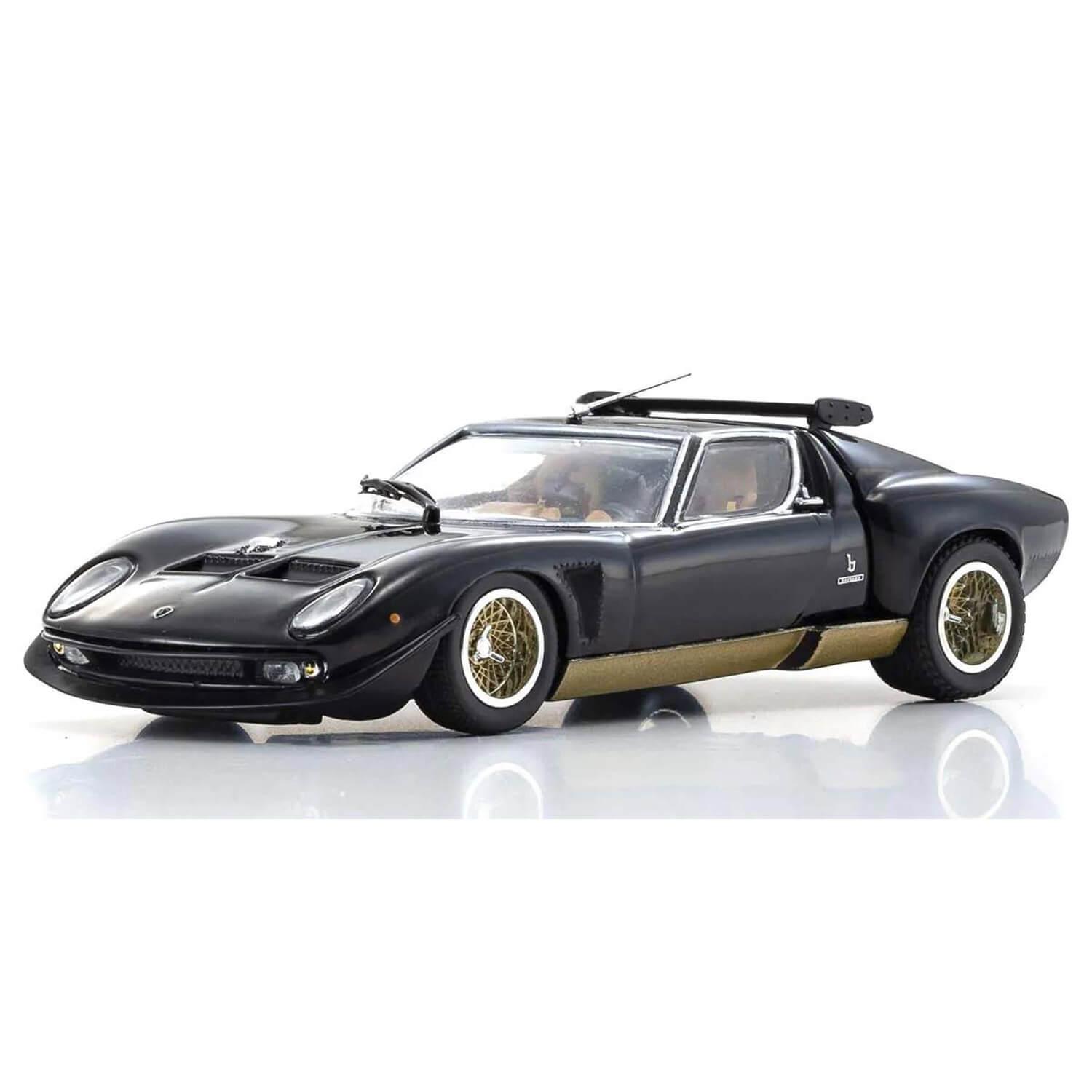 Lamborghini Miura SVR 1970 Black-Gold 1:43 - Kyosho - Scale Model