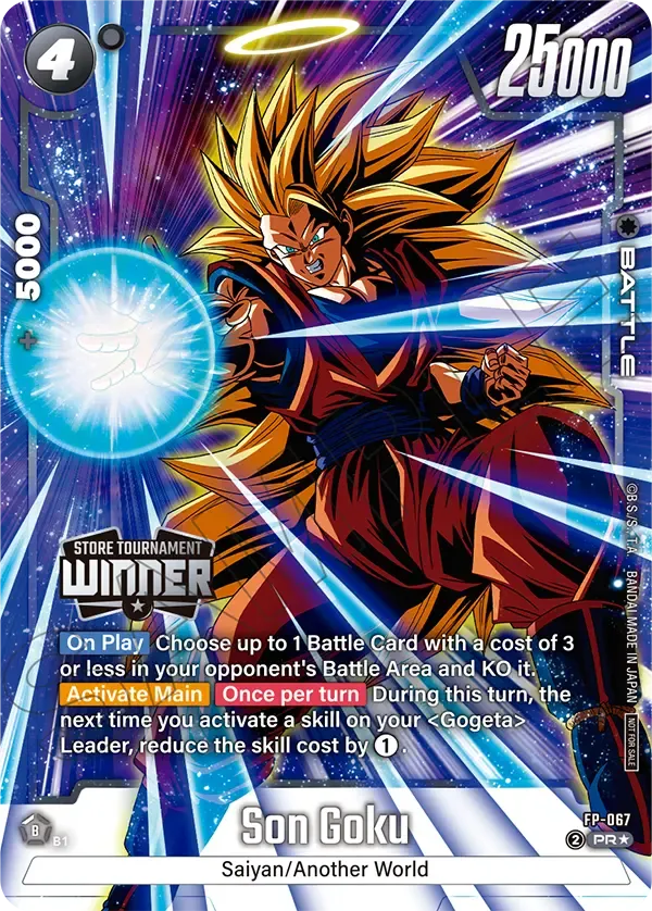 FP-067 Son Goku Dragon Ball Super Card Game Fusion World Card