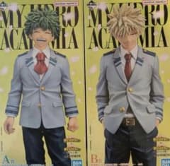 未開封】ヒロアカ 一番くじ 紡がれる想い A賞 緑谷出久 B賞 爆豪勝己