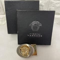 GIANNI VERSACE/ジャンニヴェルサーチ、メタルバックル、箱付き - メルカリ