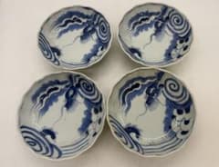 染付 龍紋鱠皿4点 なます 懐石料理 送料込み260123 - メルカリ