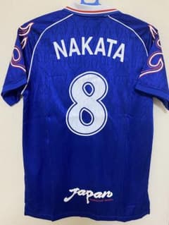 asics 日本代表 炎 ユニフォームフランスW杯 中田英寿 サッカー - メルカリ