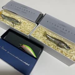 渓流ルアー⭐︎レイチューン山波商店ガンクラフト3点セット - メルカリ