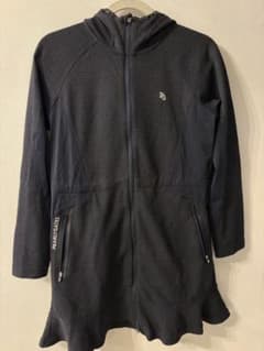 パーリーゲイツ フード付きワンピース サイズ1 ネイビー - メルカリ