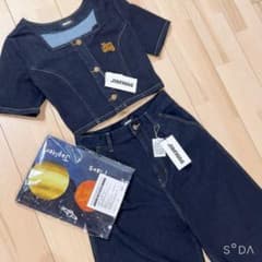 jimwag ジムワッグ BOXLOGO denim setup jacket - メルカリ