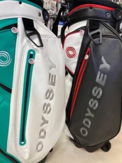 激レア】オデッセイ キャディバック スタンド式 ティファニーブルー