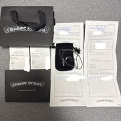 極美品 インボイス原本 クロムハーツ ベビーファット ロールチェーン