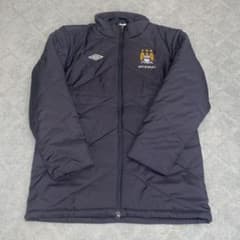 アンブロ マンチェスターシティー ナイロンジャケット XL グレー