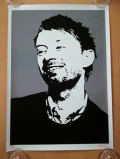 ジャッキー シェフィンズ トム ヨーク Radio head 特大ポスター - メルカリ