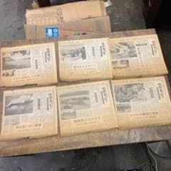 珍品 初期資料 怪獣ネッシー 新聞切り抜き 1-6 揃い 当時物 未確認生物