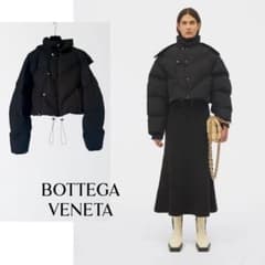 30万 BOTTEGA VENETA ショート ダウン ジャケット コート 黒S - メルカリ