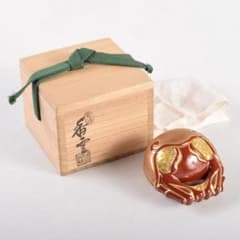 茶道具 竜谷焼 宮川香雲作 木魚香合 共箱 V R4892 - メルカリ