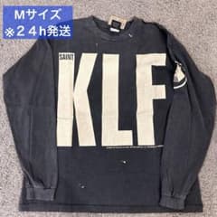 SAINT KLF ビンテージ風 ダークグレー Tシャツ - メルカリ