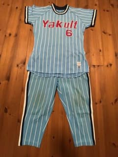 プロ支給品・激レア】ヤクルトスワローズ 若松勉 #6 ユニフォーム上下