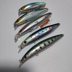 ダイワショアラインシャイナー Z ミノー・プラグセット海サクラマス