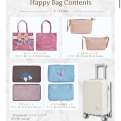 しまむら ちはるさんコラボ キャリーケース他5点セット シンデレラ
