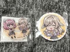 わたなれ くじ引き堂 アクスタ 缶バッジ れな子&紫陽花 2種セット