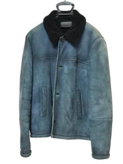 f*r様 PRADA レザー ムートンジャケット 50 - メルカリ