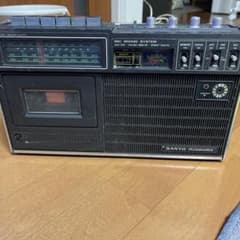 SANYO MR-6800 ラジオカセットレコーダージャンク品扱いでお願いします
