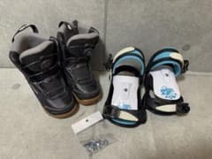 キッズスノーボード ブーツ BOA 21.0㎝ バインディングセット - メルカリ