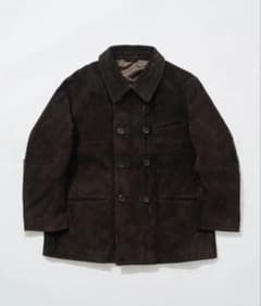 完売品】コルビジェ double breasted suede jacket - メルカリ