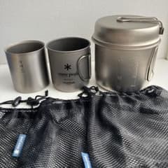 スノーピーク チタントレック1400 シングルマグ600 雪峰マグ450 - メルカリ