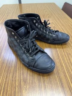 値下げ ルイヴィトン ダミエグラフィット ハイカットスニーカー