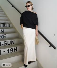 CELERI SATIN スカート 34 ホワイト - メルカリ