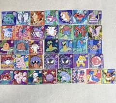 美品 ポケモン ミニカード36枚セット 当時物 ヴィンテージ - メルカリ