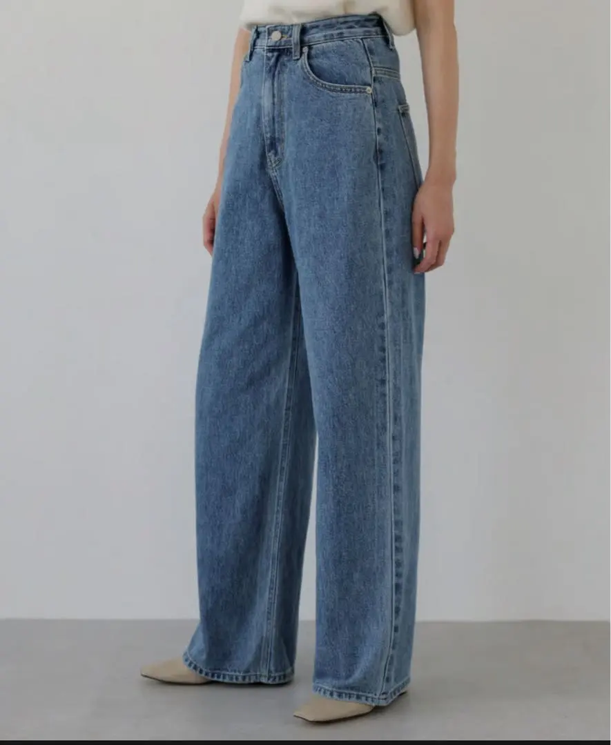 2026年最新】Wide loose jeans _deep blueの人気アイテム - メルカリ