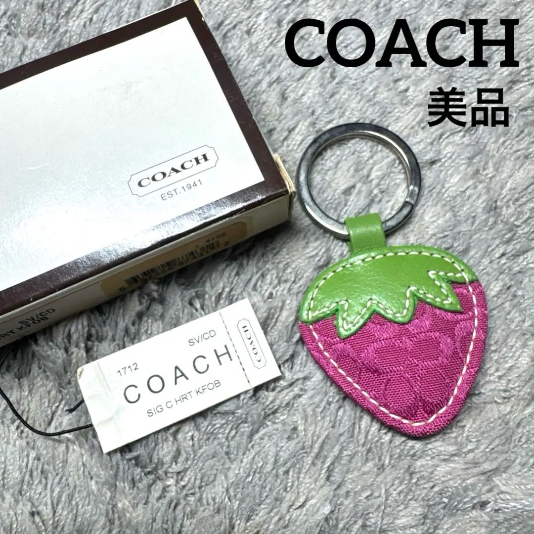 2026年最新】coach いちご キーホルダーの人気アイテム - メルカリ