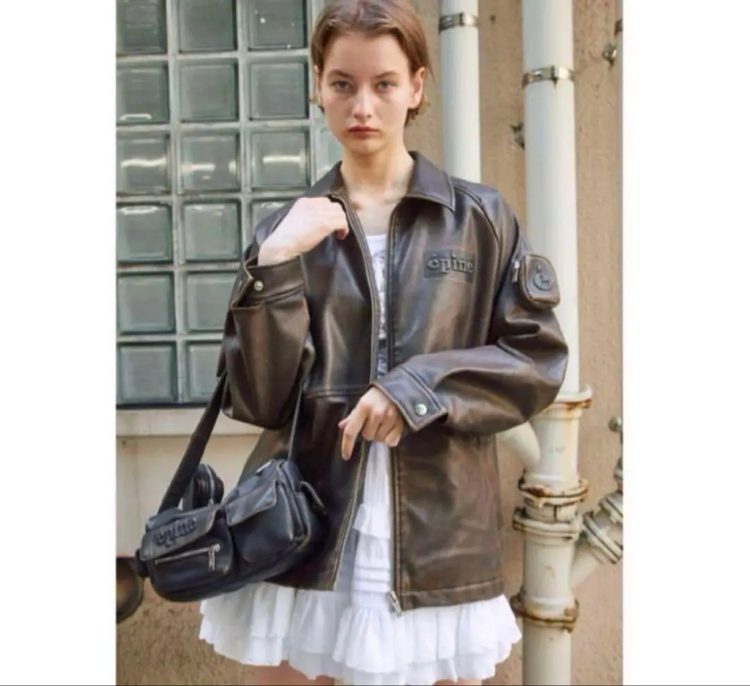 2026年最新】epine レザージャケット・ライダースの人気アイテム