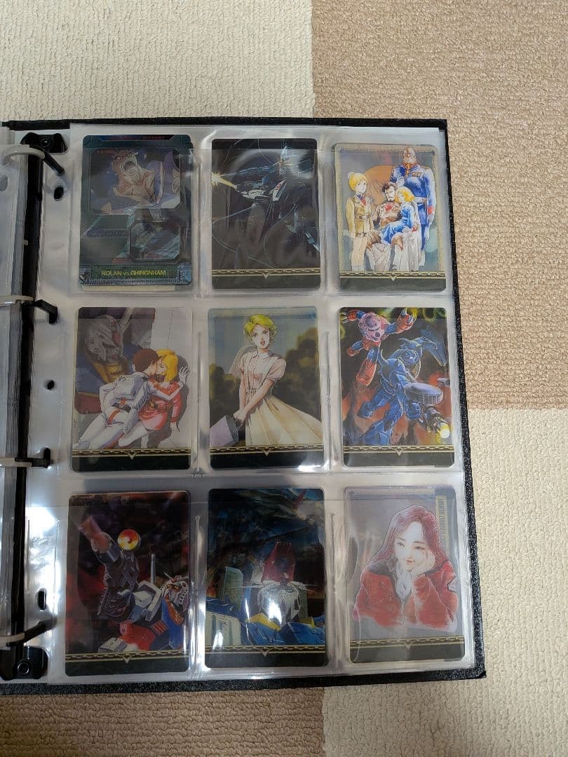 ガンダムカード260枚と COSMIC ERA FILE　ラクス　ハマーンセイラ