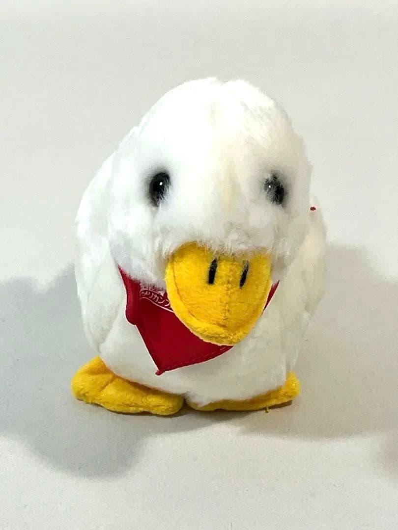 美品☆ぬいぐるみ アフラックダック(赤スカーフ) 第一生命ノベルティ