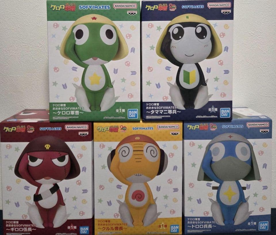 ケロロ軍曹 フィギュア コンプセット - メルカリ