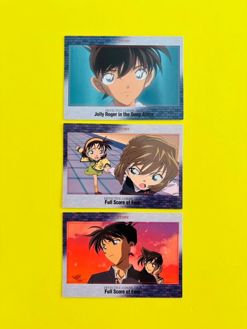 か*お様 名探偵コナン★劇場版★名シーンカード★ストーリーカード★２７枚セット