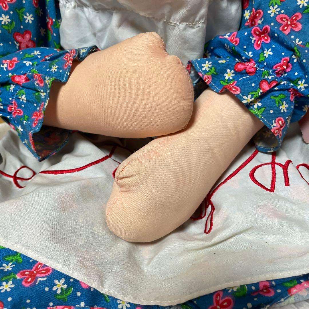 296♡ラガディ・アン＆アンディ　横目　刺繍　希少　アンティークドール　ペア