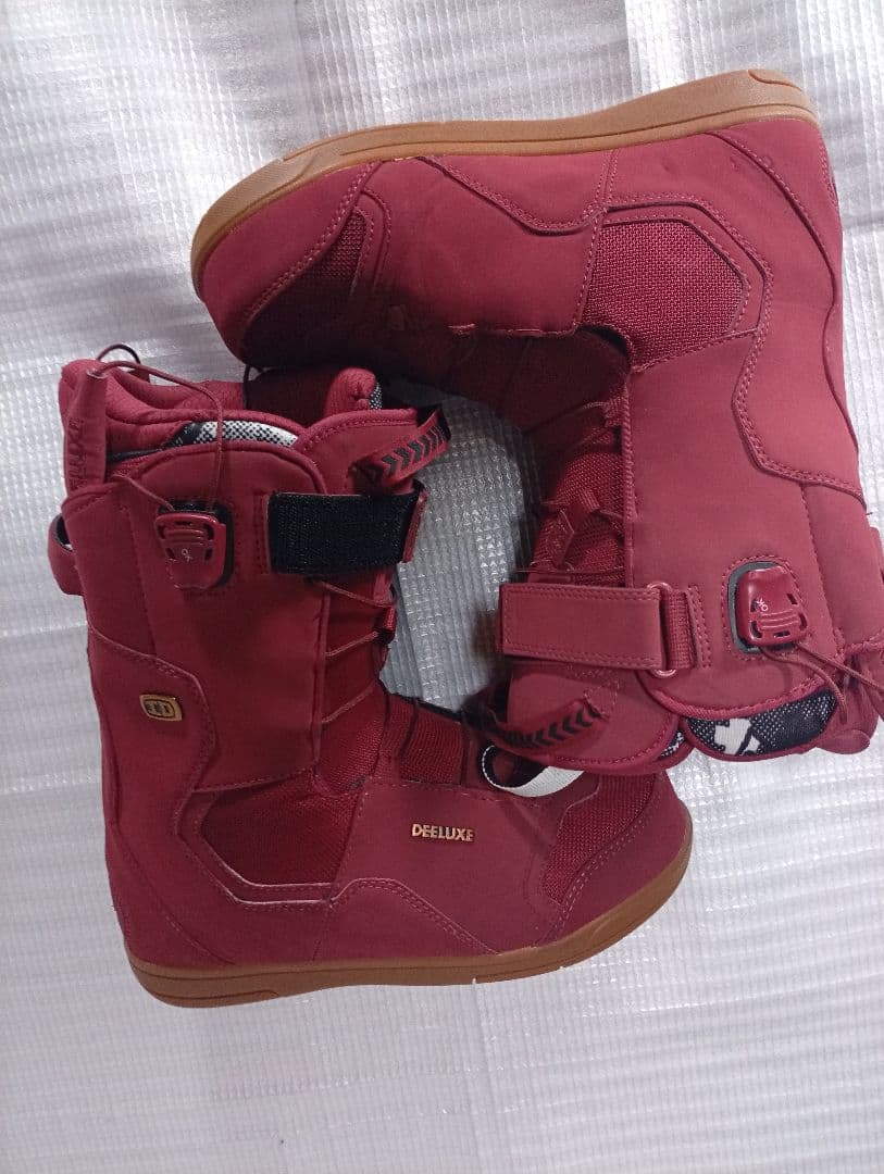 D*3様 ディーラックス ID スノーボードブーツ 27.5cm　ワインレッド