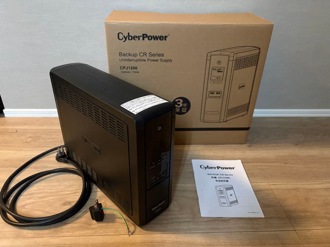 CyberPower 無停電電源装置 CPJ1200 PCバックアップ CyberPower Backup CPJ1200 Backup CR 無停電電源装置(UPS) - 製品詳細