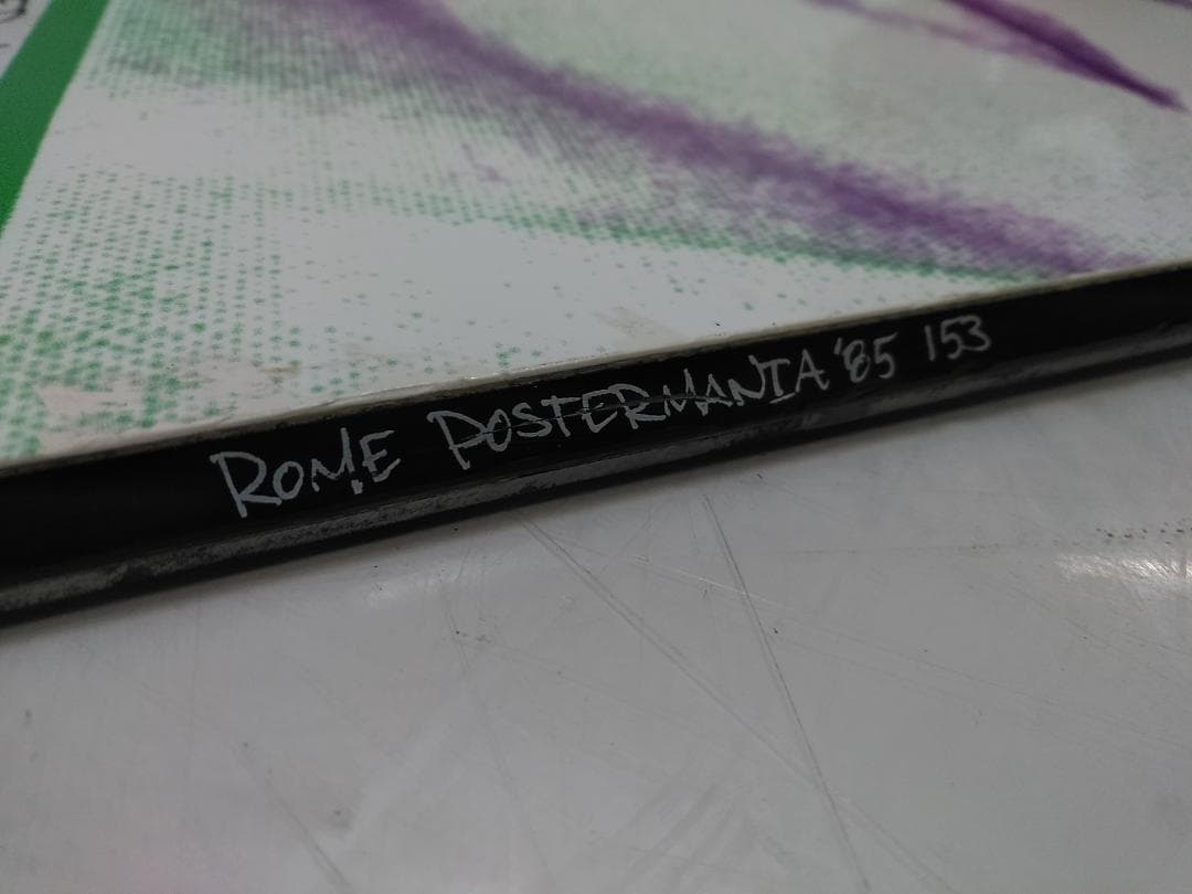 ローム ポスターマニア 155cm + ユニオン M/Lサイズ スノーボード