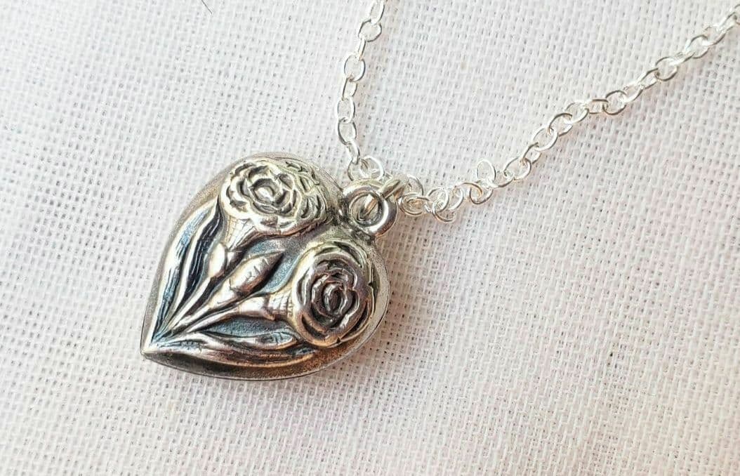 1940年代 スウィートハートジュエリー パフィハート シルバー WW2 星