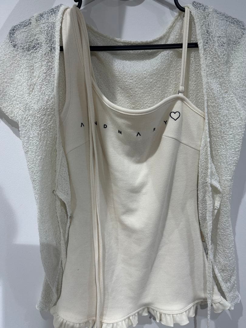 Andmary Claire set tops ivoryの通販はau PAY マーケット - 輸入雑貨