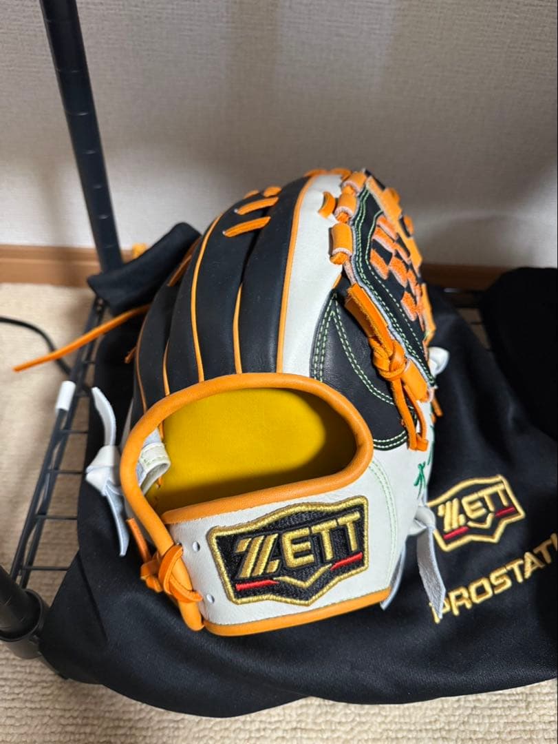 ZETT オーダーグローブ 宗山モデル 大人用 ゼット（ZETT） 限定 軟式用グラブ プロステイタス 二塁・遊撃手用 宗