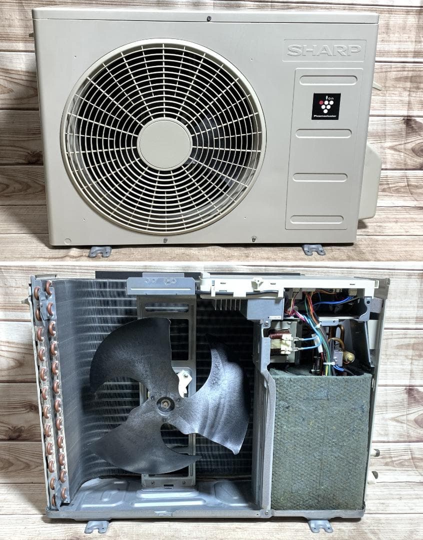 シャープ 17畳 4.0kw 100V プラズマ AY-P40TD 分解清掃済♪