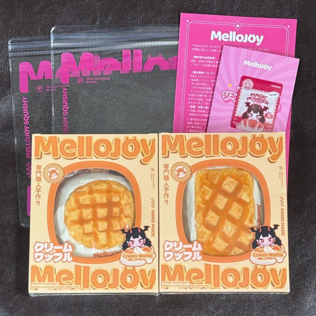 メロジョイ Mellojoy クリームワッフル スクエア まる - メルカリ