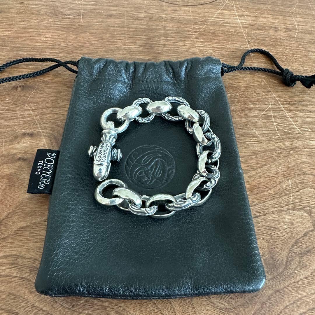 Leonard Kamhout レナードカムホート　ヘロンブレスレット LEONARD KAMHOUT（レナードカムホート） サイズ:S シルクヘロン シルク