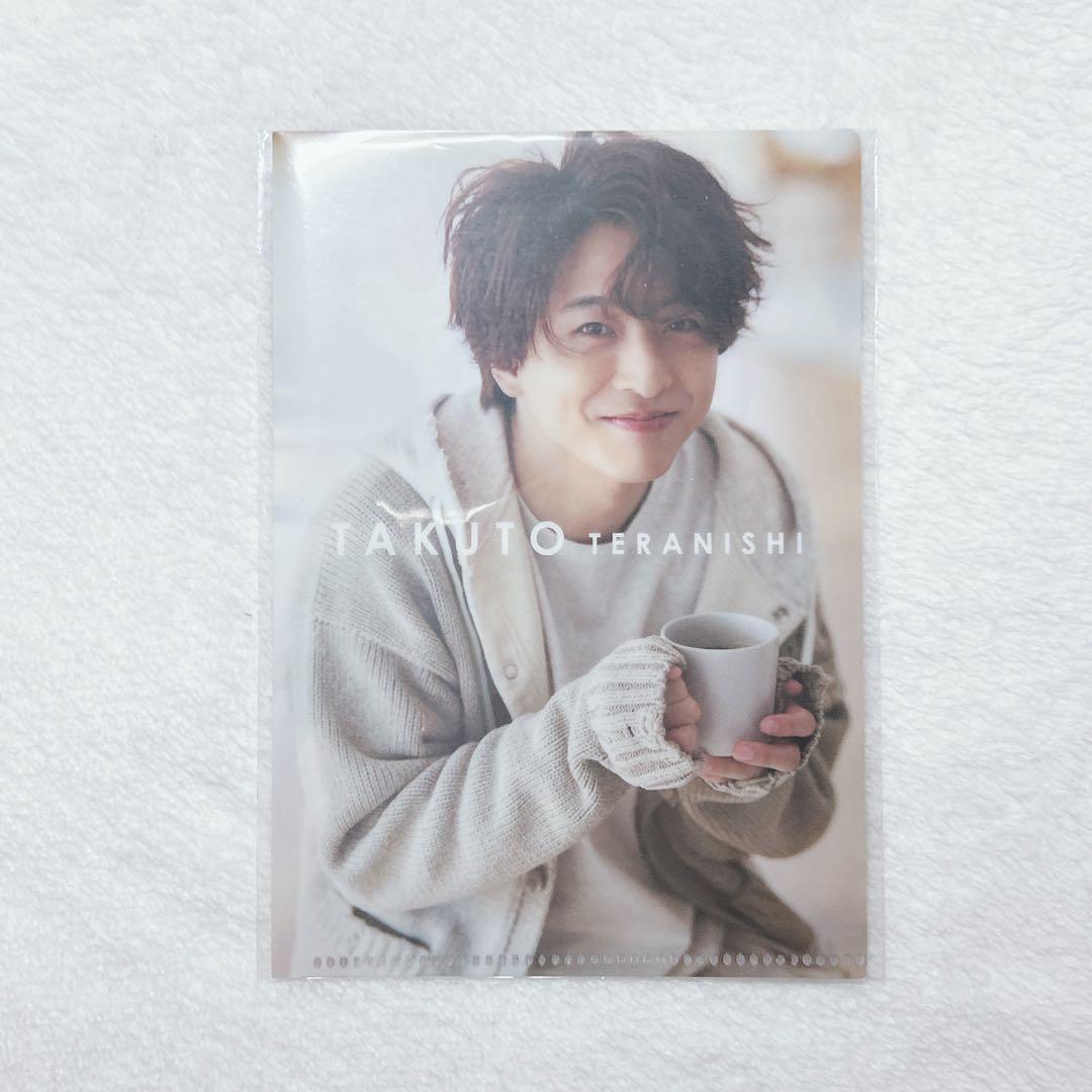 timelesz 寺西拓人 ポートレート チケットファイル ミニクリアファイル