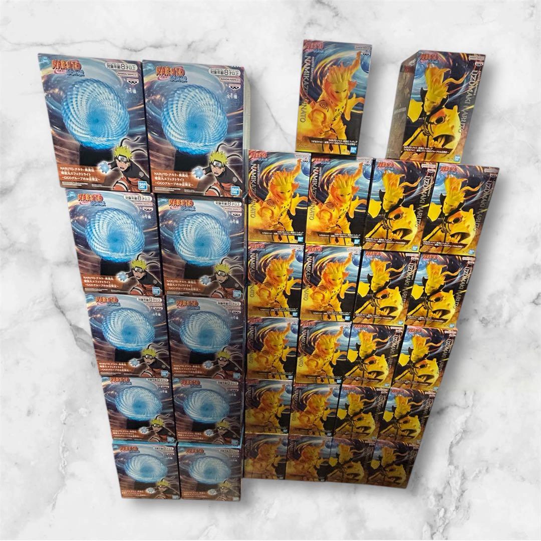 NARUTO-ナルト- GIGO 限定 フィギュア 3種セット まとめ売り32個