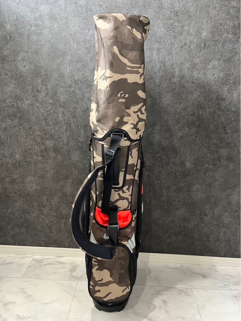 NIKE ナイキ キャディバッグ 迷彩 カモフラ 14分割 レア品【美品