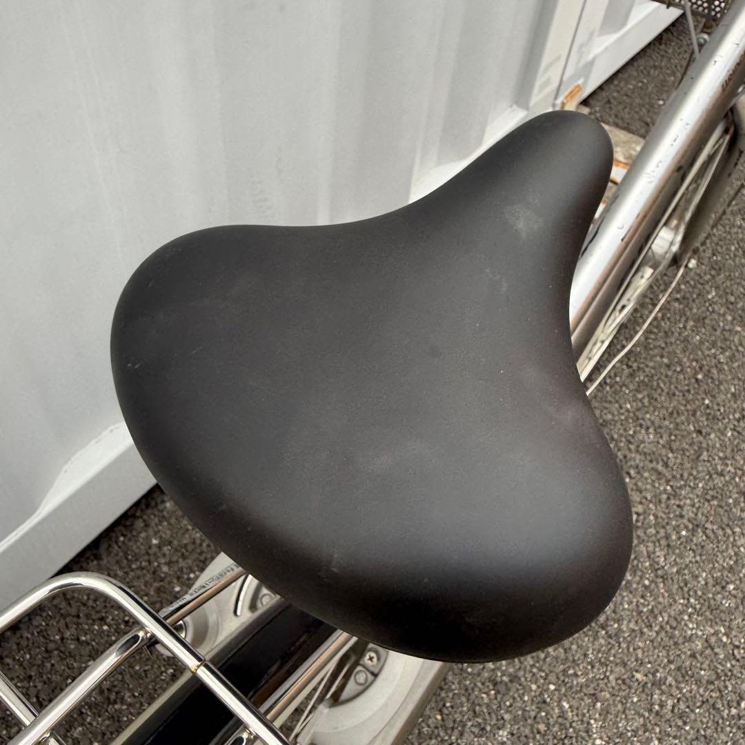 通勤通学用自転車 27インチ カゴ/変速機/オートライト付 定価10万円